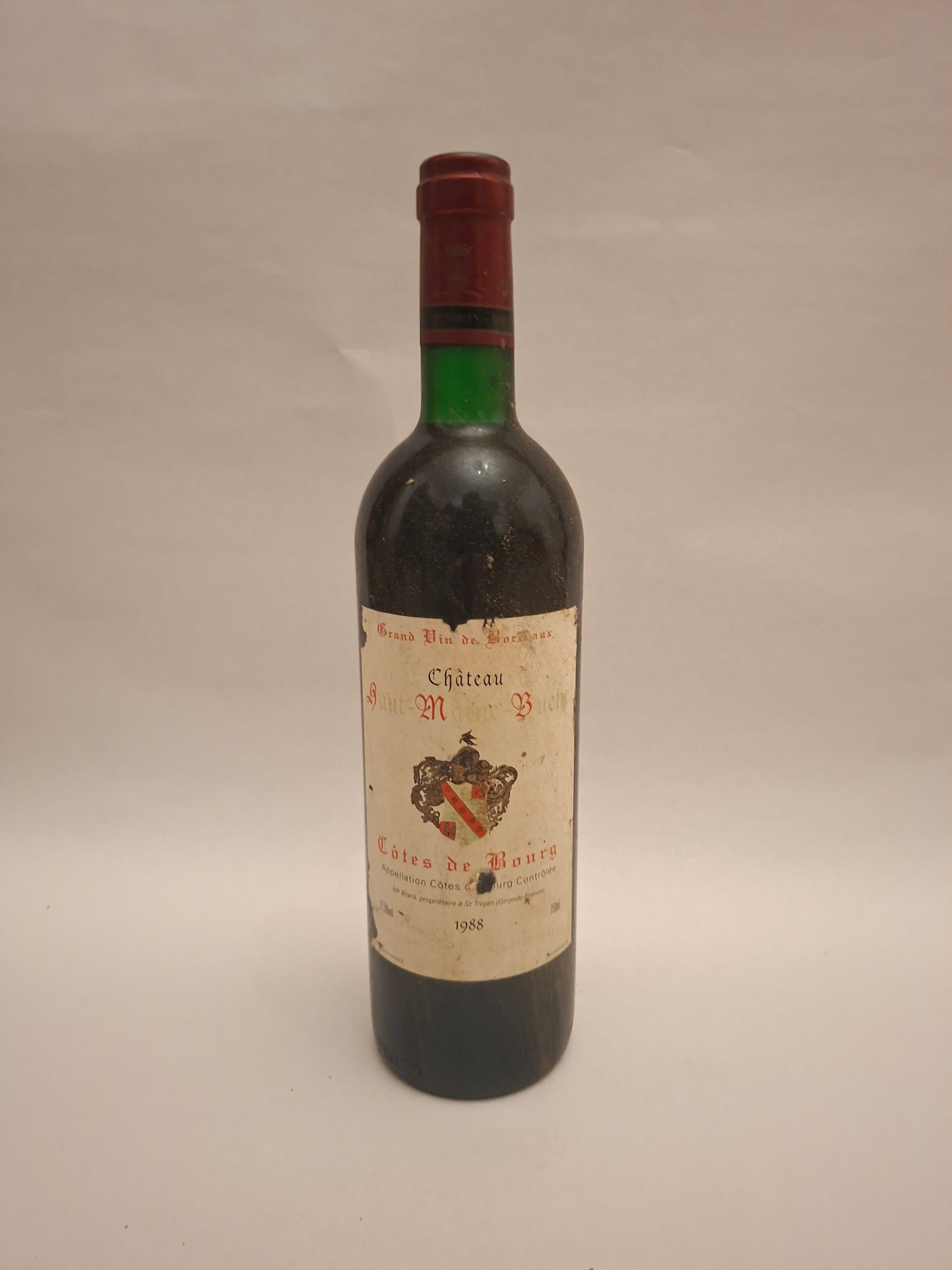 Château Haut-Macô Côtes de Bourg 1988 — Côtes de Bourg