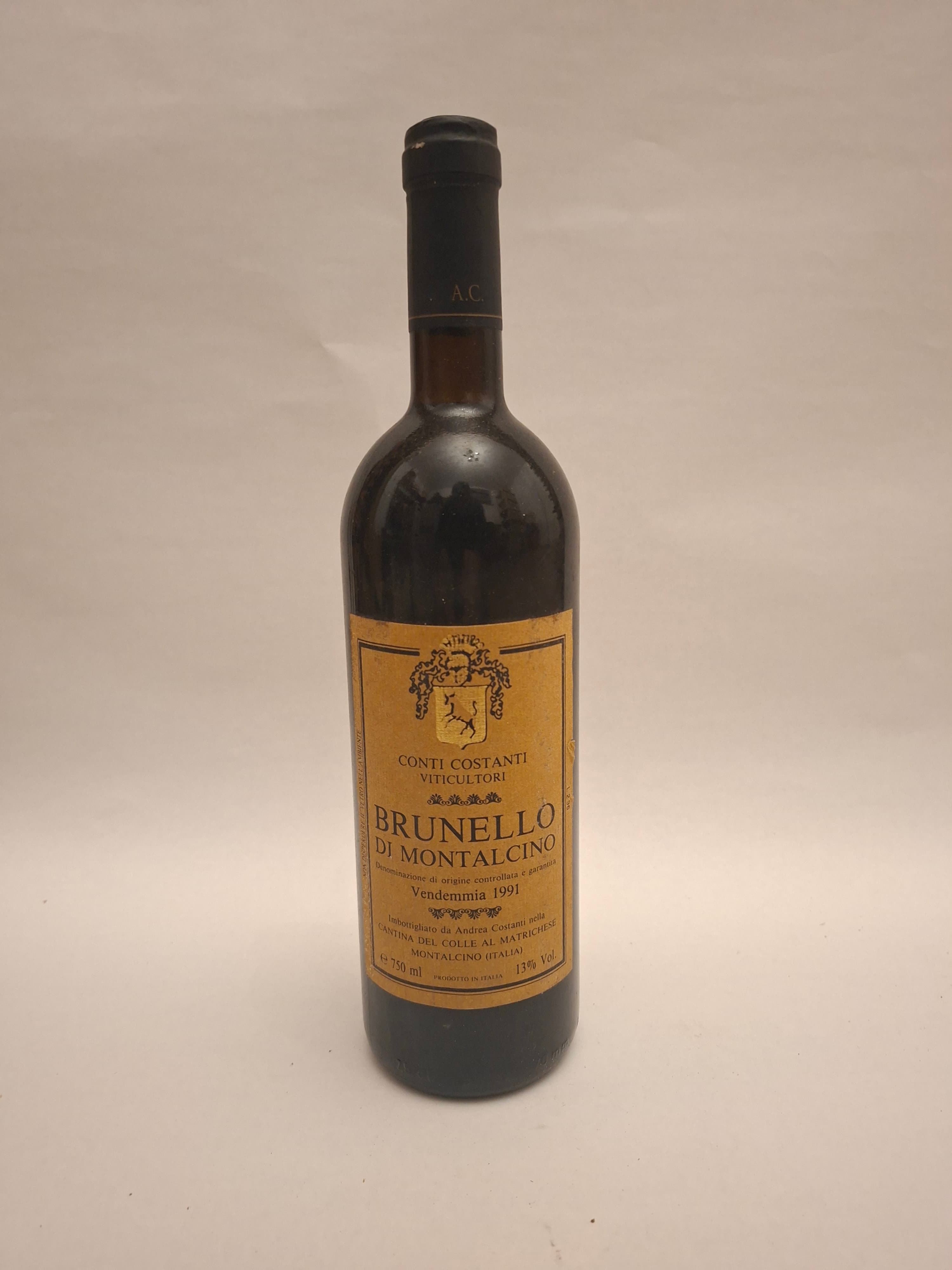 Conti Costanti Brunello di Montalcino 1991 — Montalcino, Toskana