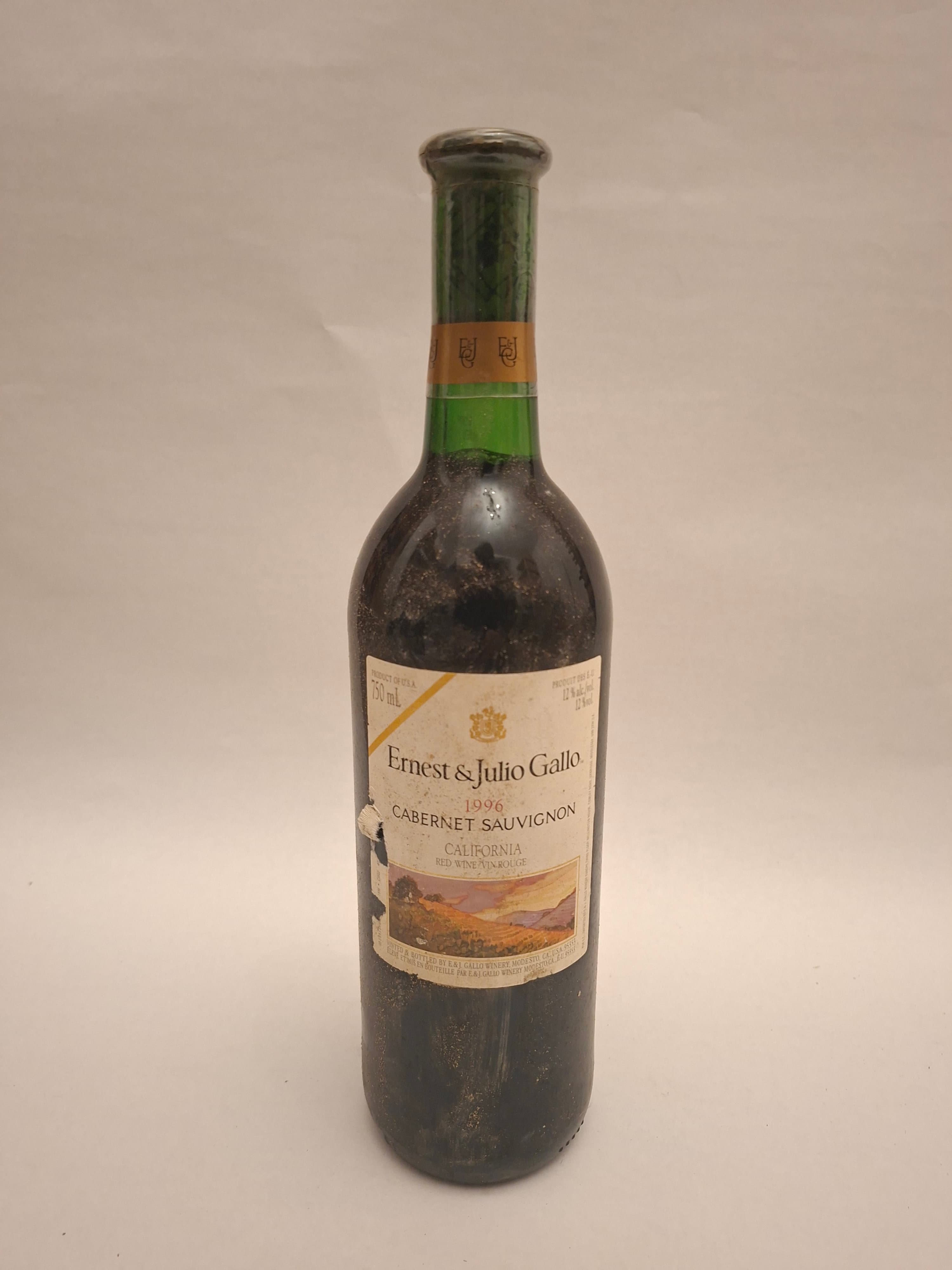 Ernest & Julio Gallo Cabernet Sauvignon 1996 — California