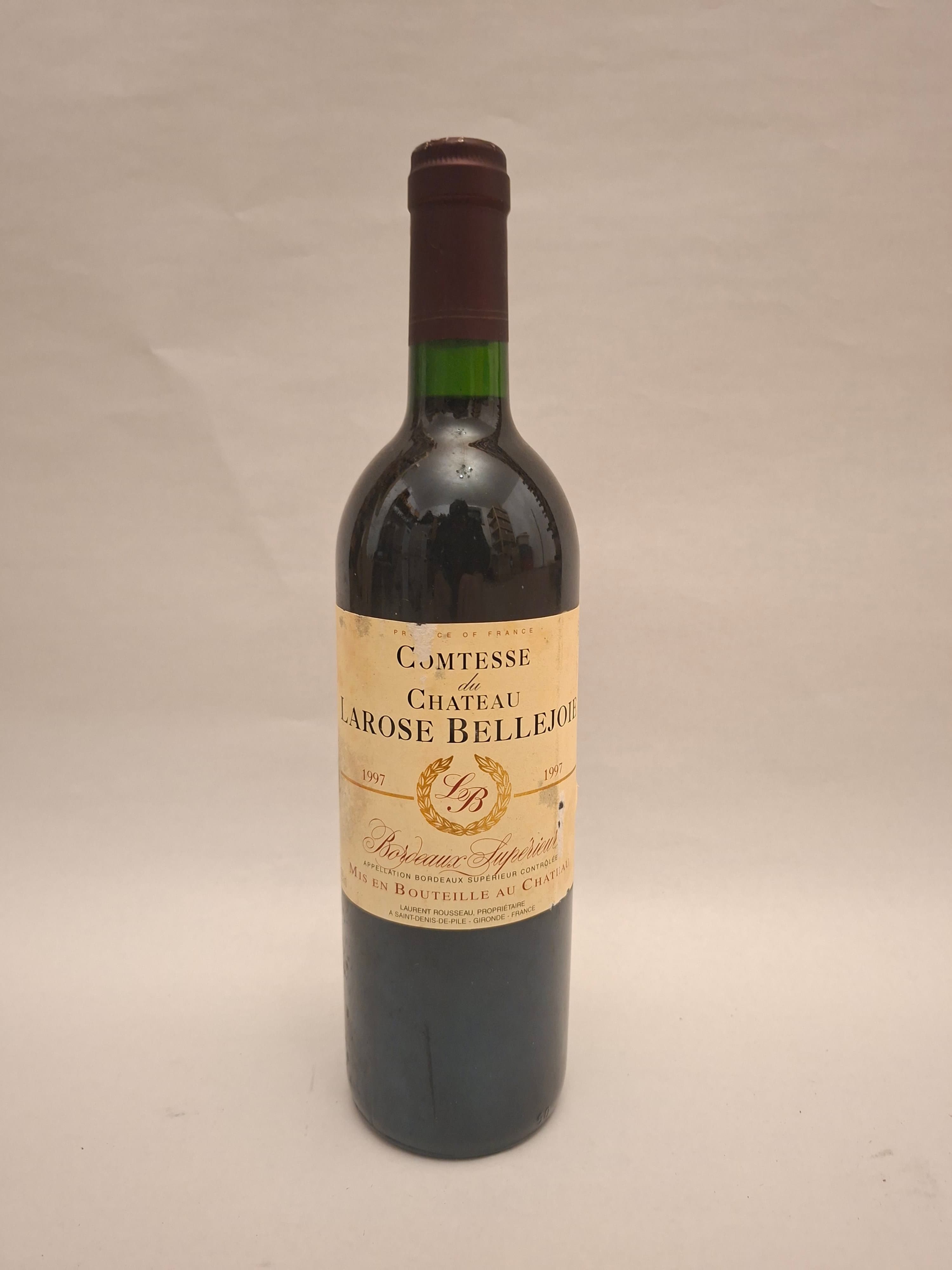 Comtesse du Château Larose Bellejoie Bordeaux 1997 — Bordeaux