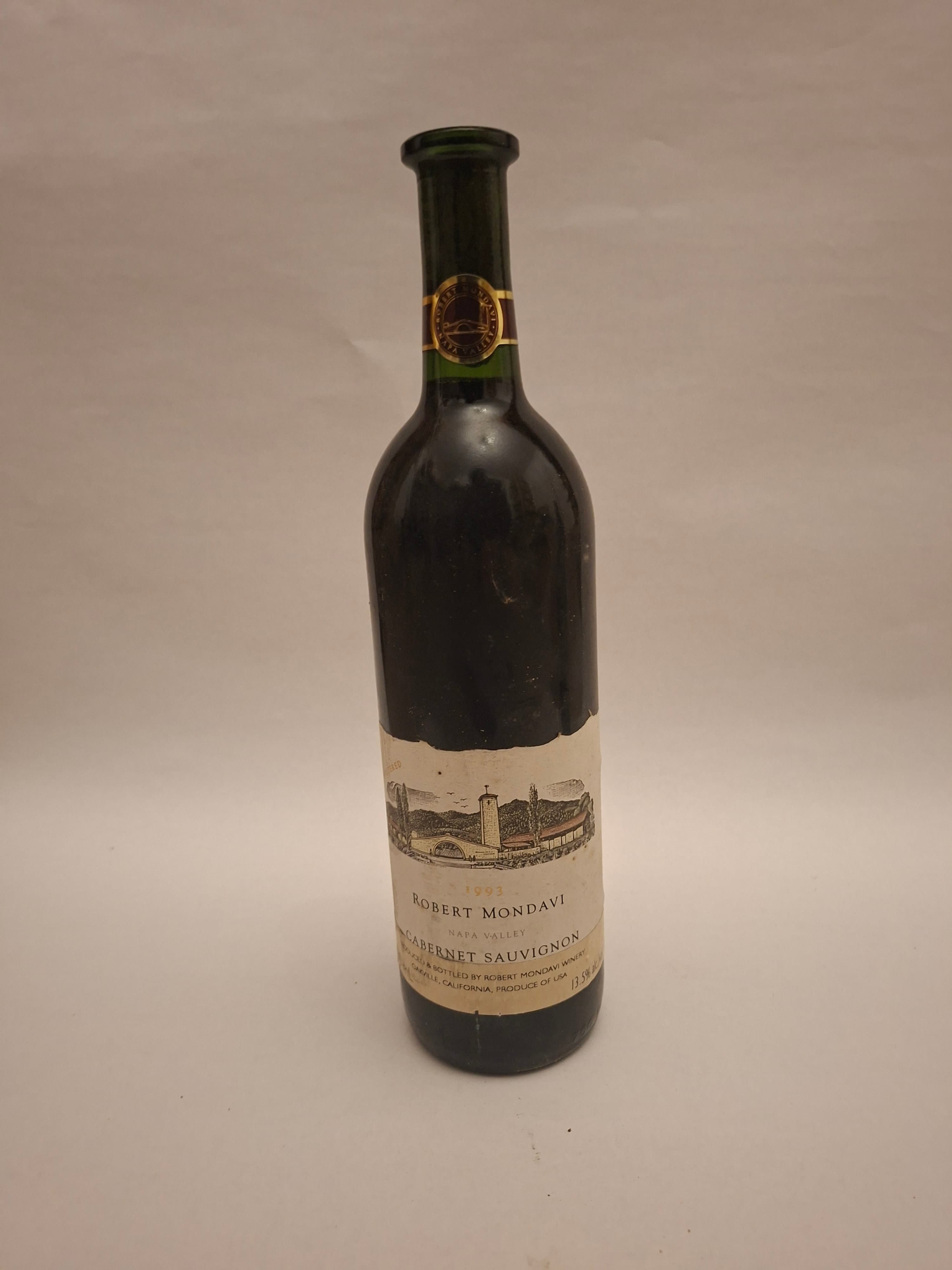 Robert Mondavi Napa Valley Cabernet Sauvignon 1993 — Napa Valley