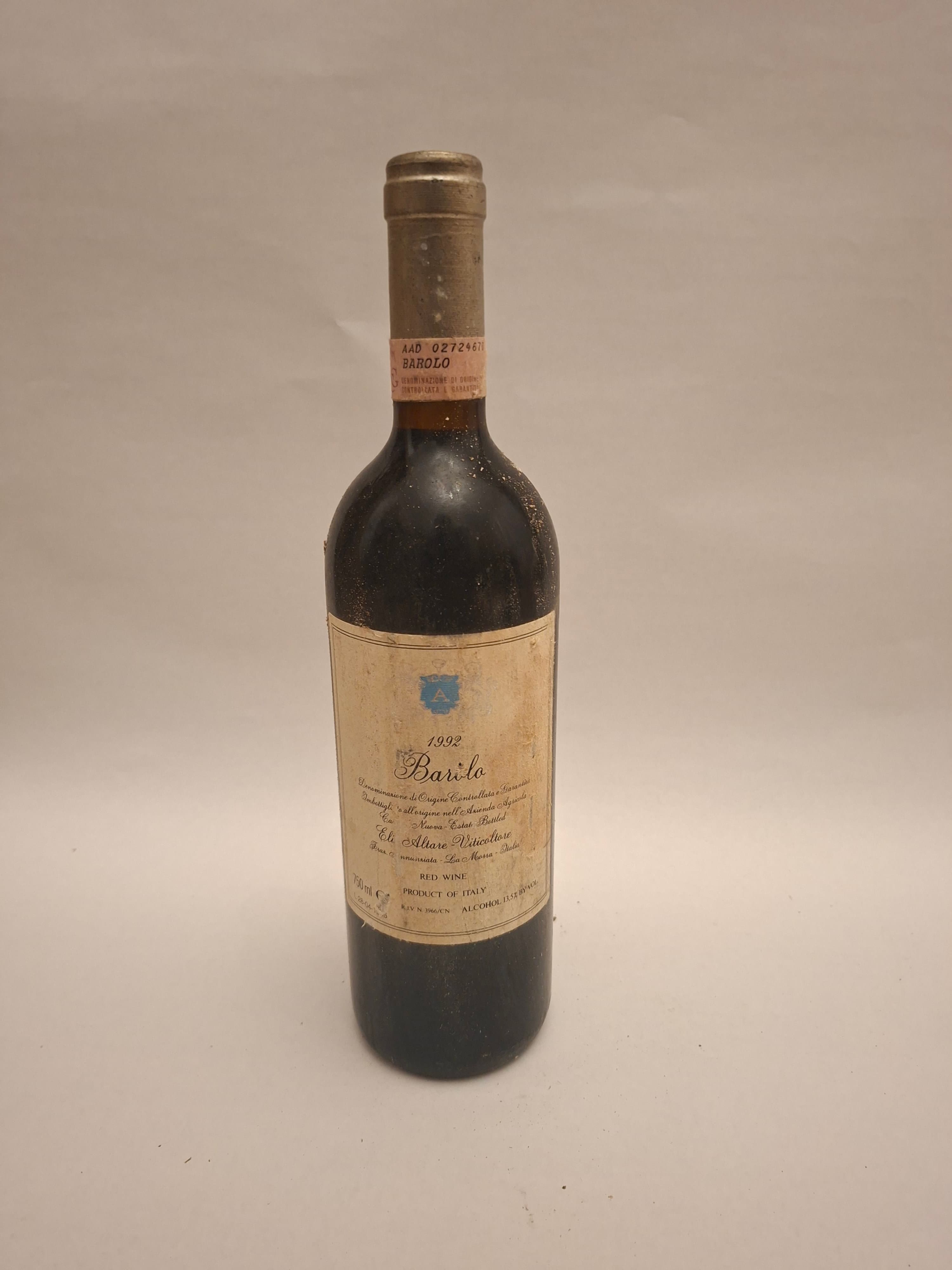 Elio Altare Barolo 1992 — Barolo, Piemont