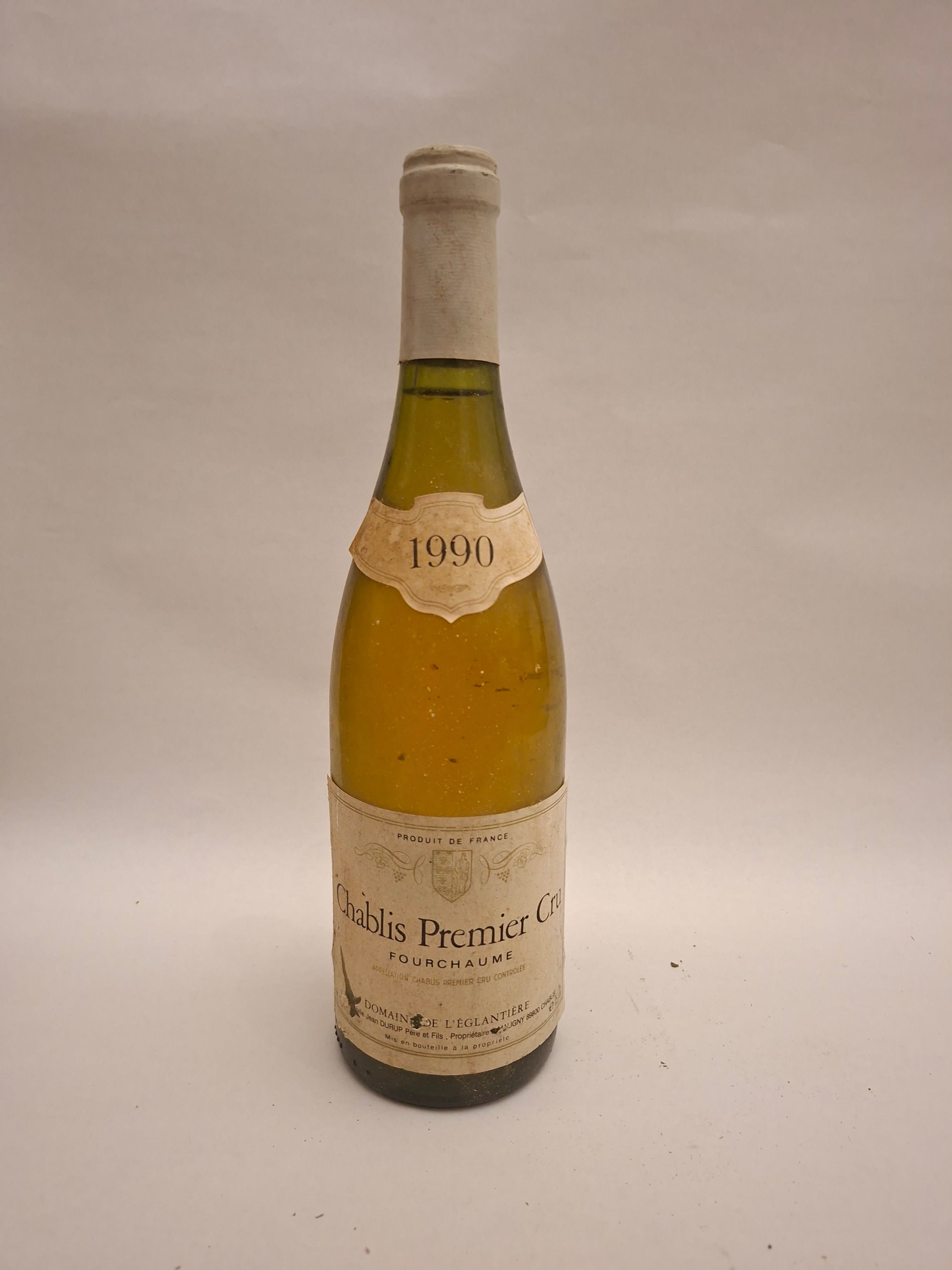 Domaine de L'Eglantière (Jean Durup) Chablis Premier Cru Fourchaume 1990 — Chablis