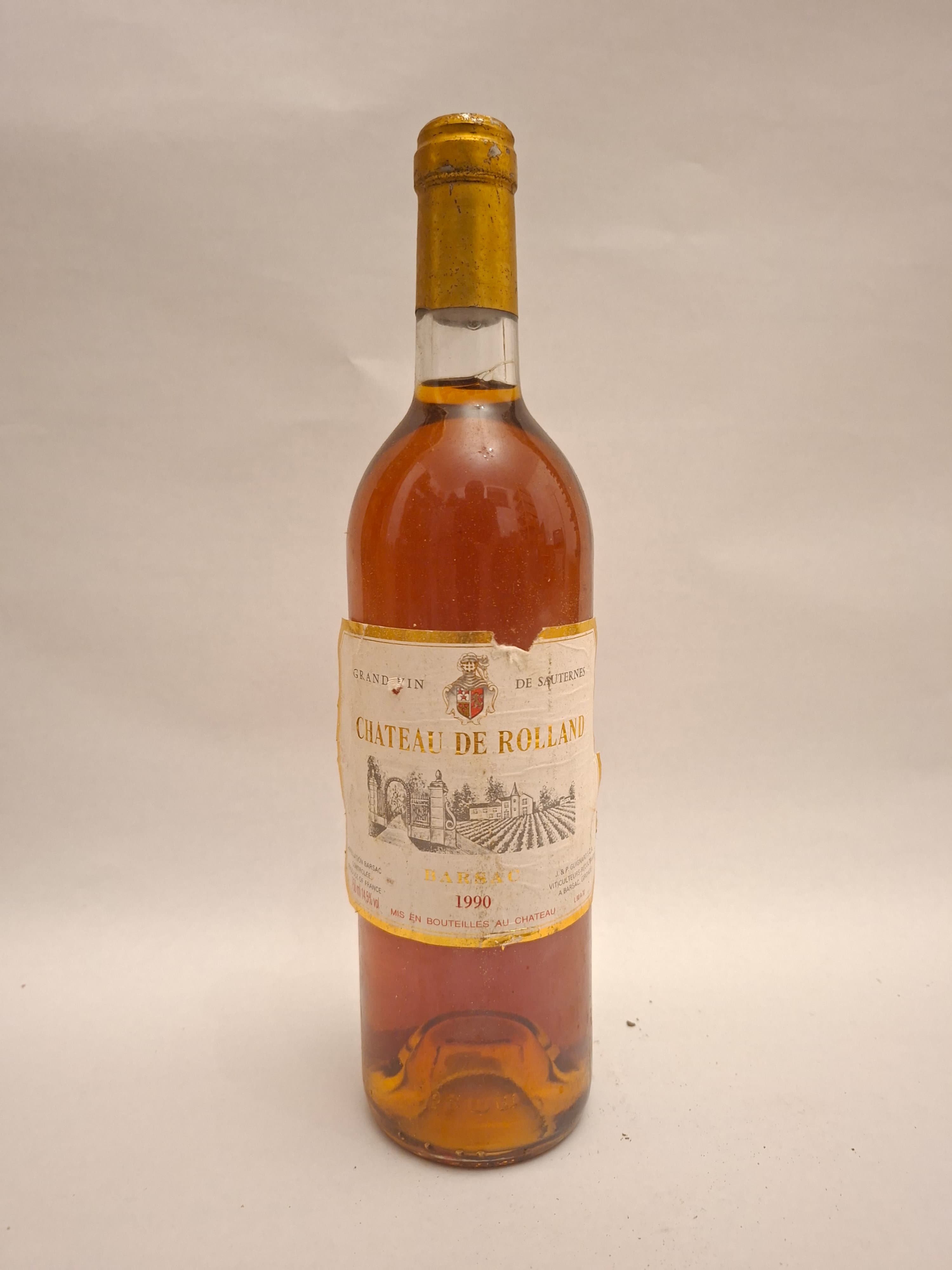 Château de Rolland Barsac 1990 — Barsac, Sauternes