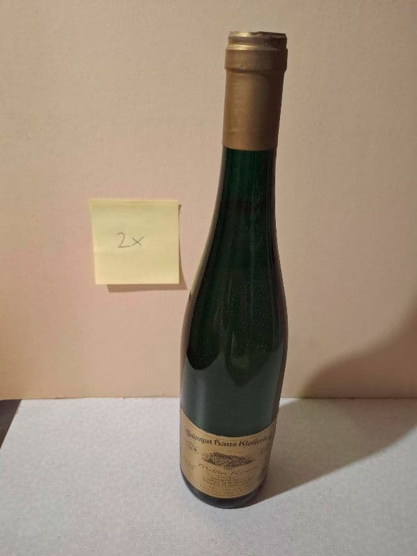 Markus Molitor (Weingut Haus Klosterberg) Molitor Rivaner Trocken Im Eichenbarrique 1987 — Mosel
