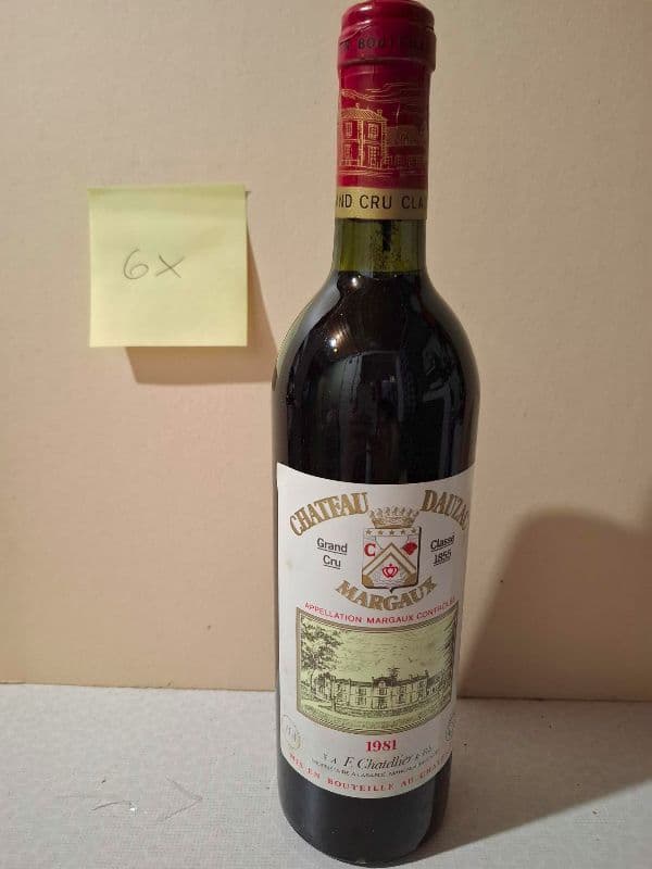 Château Dauzac Margaux Grand Cru 1981 — Margaux