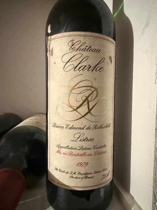 Château Clarke 1979 — Listrac-Médoc