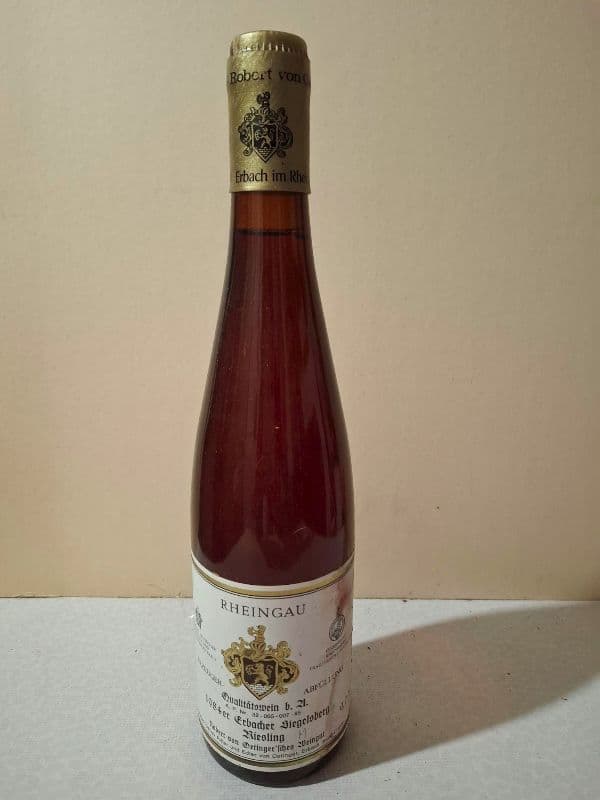 Robert von Oetinger'sches Weingut Erbacher Siegelsberg 1984 — Rheingau