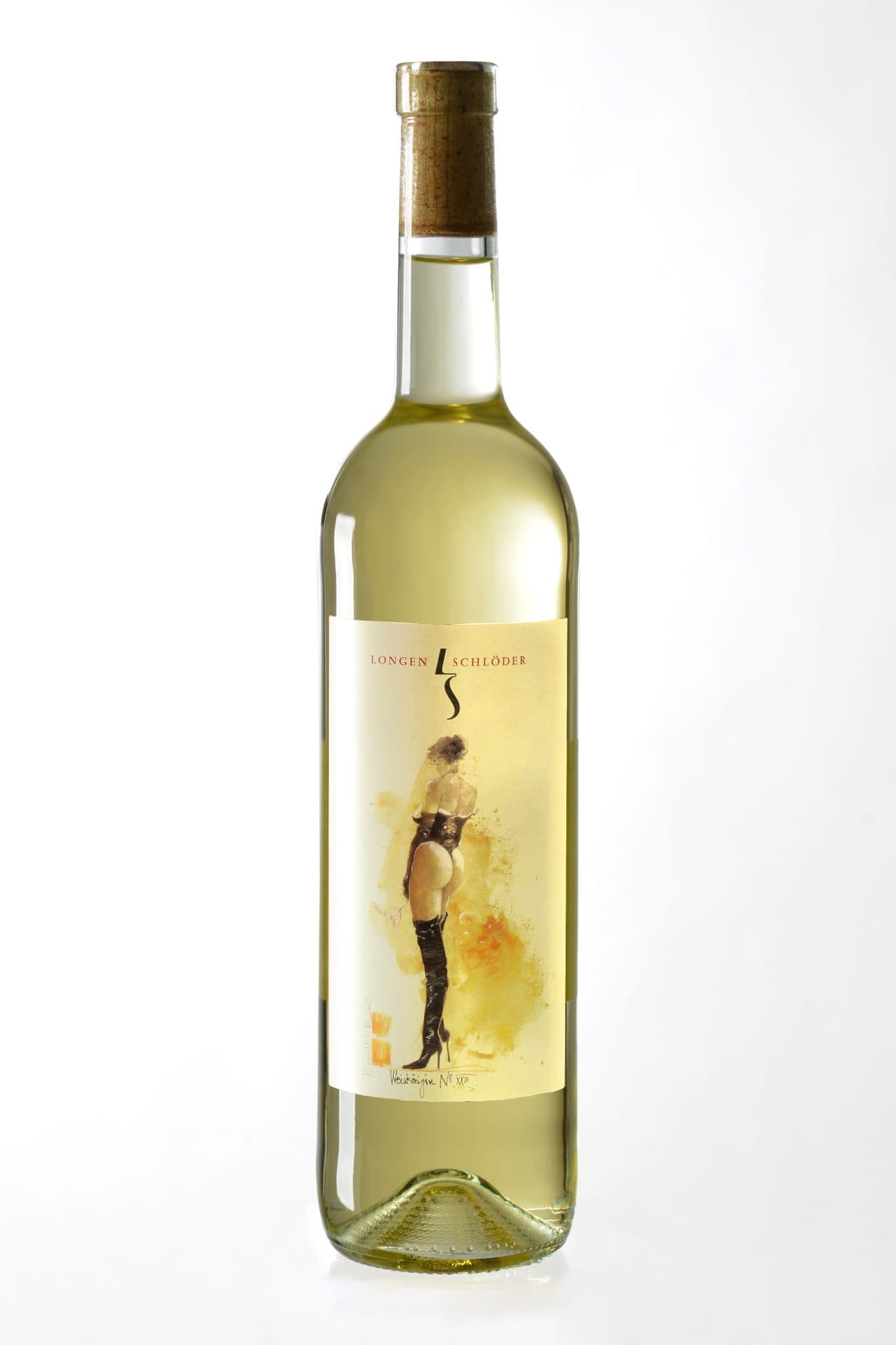 Longen-Schlöder 2023 Riesling Weißweinkönigin Limitierte Künstleredition Bodo W. Klös 2023 — Mosel
