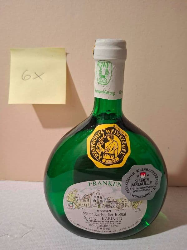 GWF - Gebiets-Winzergenossenschaft Franken Karlstadter Roßtal 1990 — Franken