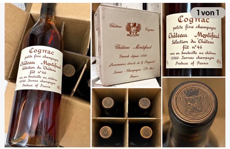 Château Montifaud Sélection du Château - Fût N°46 1901 — Cognac Petite Fine Champagne