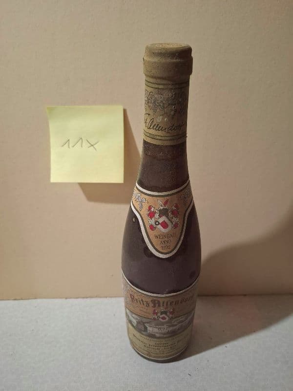 Fritz Allendorf Winkeler Jesuitengarten Riesling Kabinett 1979 — Rheingau