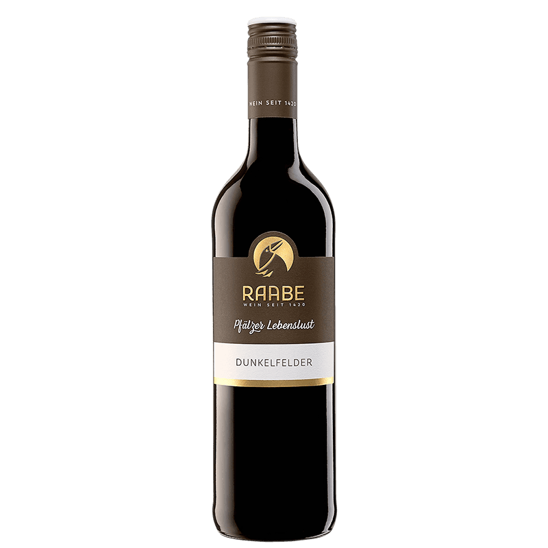 Weingut Raabe Dunkelfelder mild Pfälzer Lebenslust 2023 — Pfalz