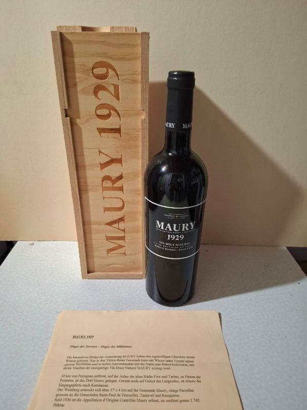 Maury Domaine Bachelet Vin Doux Naturel
