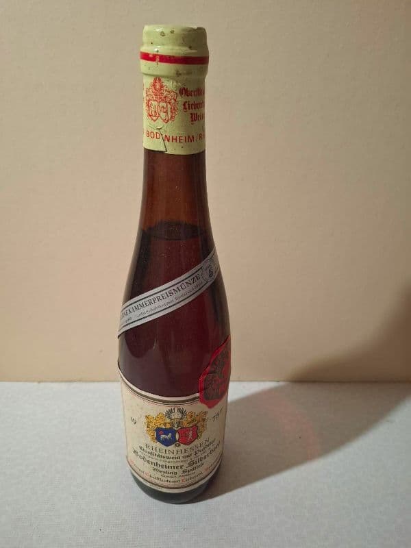Weingut Oberstleutnant Liebrecht Bodenheimer Silberberg Riesling Spätlese 1975 — Rheinhessen