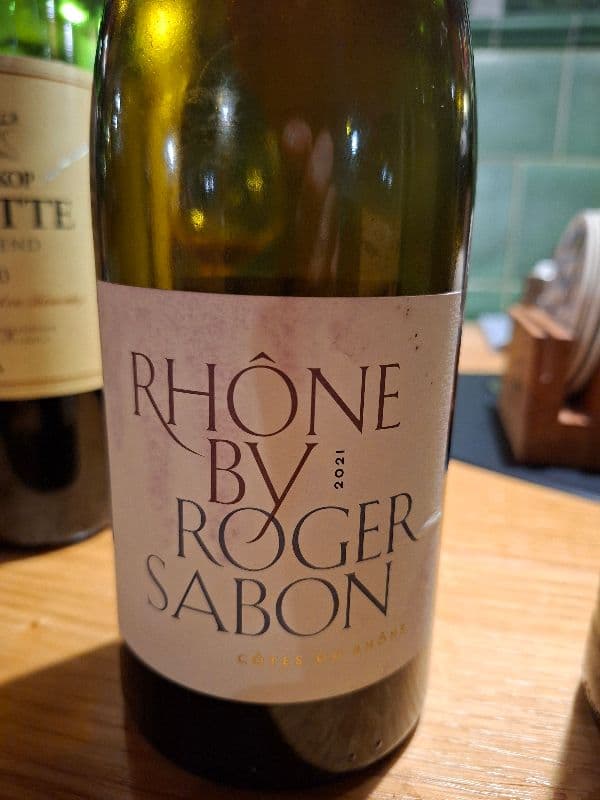 Etikett von Rhône by Roger Sabon