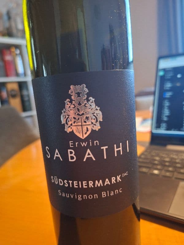 Etikett von Sauvignon Blanc